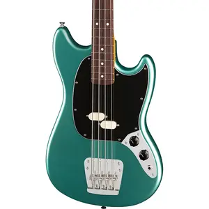 Бас-гитара Fender American Professional Classic Mustang - выцветший металлик Sherwood Green