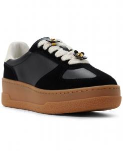 Женские спортивные кроссовки Deevale Fashion на шнуровке ALDO, Black Suede
