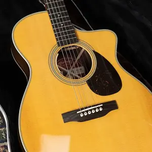 Гитара Martin SC-28E Spruce/Indian Rosewood S Body Cutaway с электроникой Fishman #7729