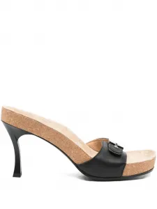 Босоножки на каблуке из коллаборации с Scholl BALENCIAGA