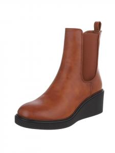 Ital-Design Туфли на высоком каблуке верблюжьего цвета