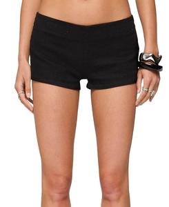 Джинсовые шорты Dinah Denim Micro Edikted, черный