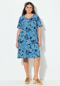 Платье Ulla Popken Day dress, Marine/Dark Blue