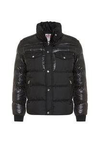 Стеганая куртка с блестящими элементами CIPO & BAXX, черный