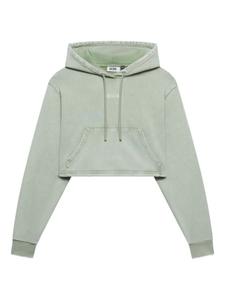 GCDS худи с логотипом, зеленый