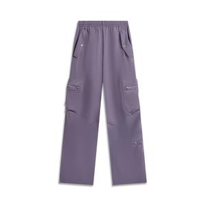 Li Ning Fitness Series Casual Pants Women's Li-Ning, темно crystal фиолетовый