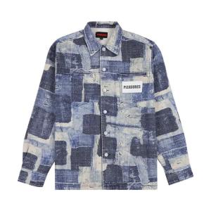 Куртка Pleasures Boro Work Jacket, Indigo