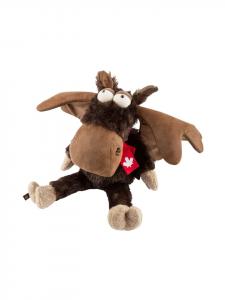 Мягкая игрушка лось Артур Альберта, BeastsTown Canada Edition, коричневого цвета