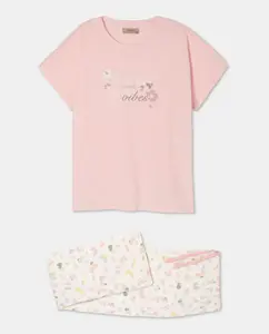 Женская пижама с принтом Couchel, мультиколор