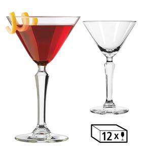 Бокалы для мартини Cocktailglas 12 шт. -SPEAKEASY- 147 мл, качественная обработка, современный дизайн Libbey, прозрачный