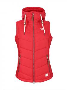 MADSea Жилет переходного типа, стеганый жилет красного цвета