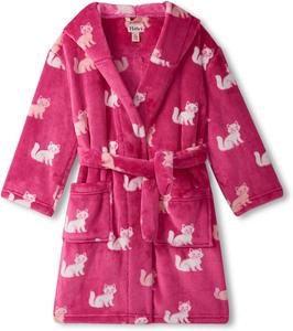 Халат из ворсистого флиса Hatley Kids, Pink 2
