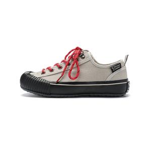 Женские серые кроссовки Feiyue с противоскользящей и износостойкой дышащей основой