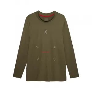 Майка с длинными рукавами Running X Pleasures X The Loop L On, оливковый