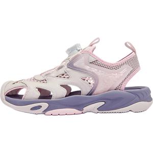 Детские сандалии с низким верхом, устойчивые к износу и скольжению, для подростков QIAODAN, розовый