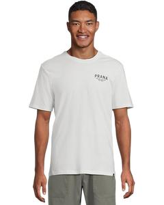 Футболка Prana Past and Present Short, белый