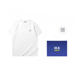 Футболка мужская HLA серии "Китайский дракон", светло-серый 3V (с подарочным пакетом)