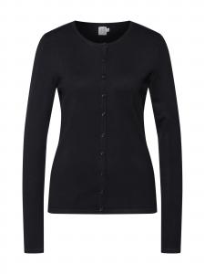 SAINT TROPEZ Вязаный кардиган в черном цвете