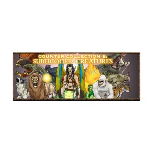 Бокс-сет Counter Collection #5 - Summoned Creatures, Counter Collections (Fiery Dragon) (d20)
