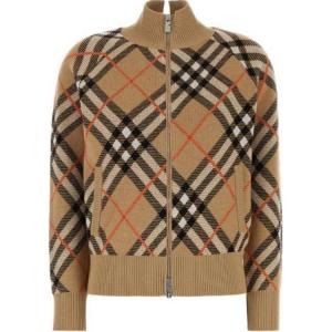 Новер в клетку лонгслив Burberry, мультиколор