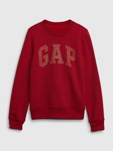 Детская толстовка с логотипом Gap, красный