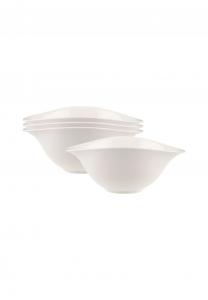 Белые салатницы Vapiano 780 мл 4 шт Vapiano Villeroy & Boch