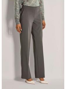 MADELEINE Элегантные женские брюки с отглаженными складками графитового цвета