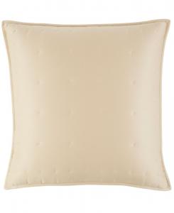 Шелковая наволочка с фактурой под молоток, европейский стиль Donna Karan Home, Gold, European Sham