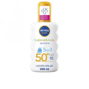 Солнцезащитный крем Sun babies&kids loción solar 5 en 1 spf50+ Nivea, 200 мл.