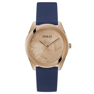 Женские часы Guess с кубическим розовым золотым циферблатом Guess, розовый