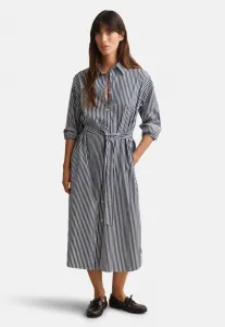 Платье-Рубашка в полоску Gant, Classic Blue