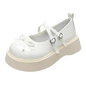 Puppytown Платформенные туфли Мэри Джейн для женщин экрю, цвет Ecru