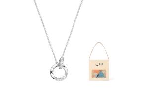 SHEEHHYY Серебряное ожерелье на удачу для женщин S999