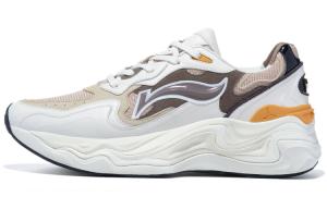 LI-NING 1990 Кроссовки LI NING 1990 Lava Low Top спортивные повседневные мужские white umber