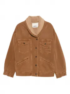 Джинсовая куртка Pimia ISABEL MARANT, коричневый