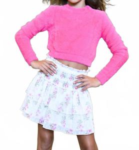 Детский свитер Mara шокирующего розового цвета KatieJnyc