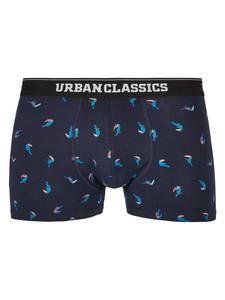 Трусы боксеры Urban Classics Boxershorts, цвет bird aop+ boxer orange + cha