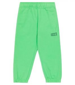 Спортивные штаны Am из смесового хлопкового джерси MOLO, зеленый