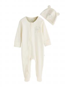 Next Пижама 'Im New Here' в цвете Ivory