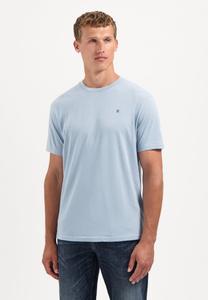 Футболка NO EXCESS CREWNECK, Dusty Blue/Mottled Light Blue