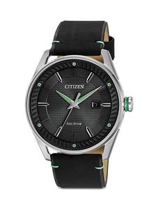 Часы Citizen Eco-Drive Brycen Weekender, 42 мм, черный