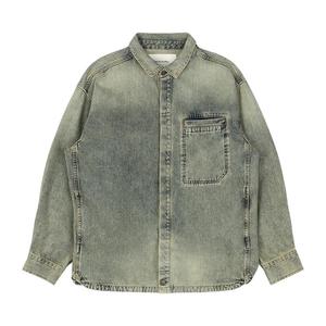 Рубашка Entire Studios Herculean Shirt 'Surface Wave', синий