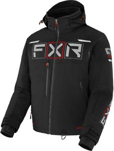 Куртка FXR Maverick мужская, Black/Red