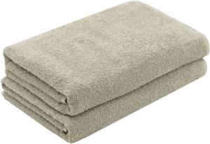 Банные полотенца Zollner 00000320 2er-Set, песочно-коричневый