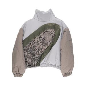 Пуховик Who Decides War Diagonal Glass Puffer, Multicolor