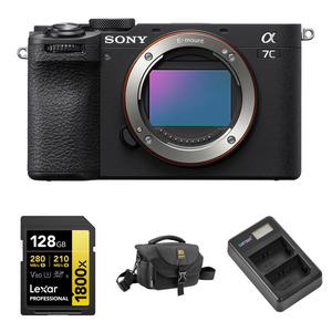 Беззеркальная камера Sony a7C II Mirrorless Camera with Basic Bundle (Black)