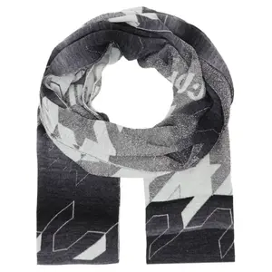 Шарф с добавлением шерсти Liu Jo, черный