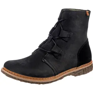 Ботинки EL NATURALISTA Lace-Up Ankle Boots Angkor, черный