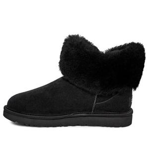 Ботинки зимние UGG WMNS Cinched Fur Mini, черный