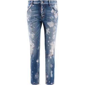 DSQUARED 2 Dsquared2 потертые джинсы с низкой посадкой